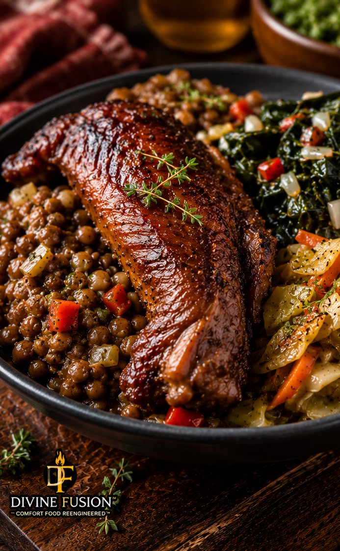 Chef Israel's Smoked Turkey Wing Harvest Bowl